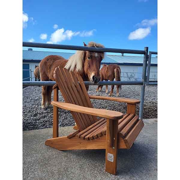 Adirondack garðstóll - umhverfisþjálfun